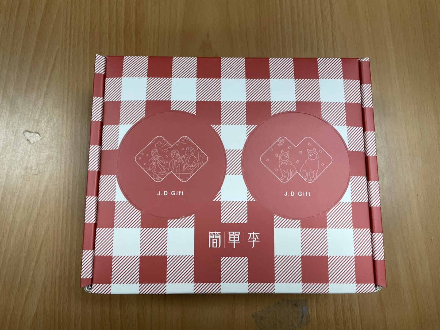 簡單格紋野餐日6入盒-麻吉兄弟(葷)
