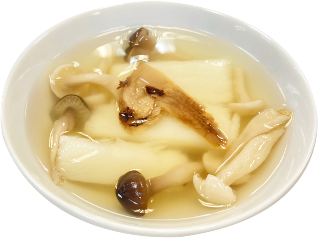 松茸菌菇山藥湯