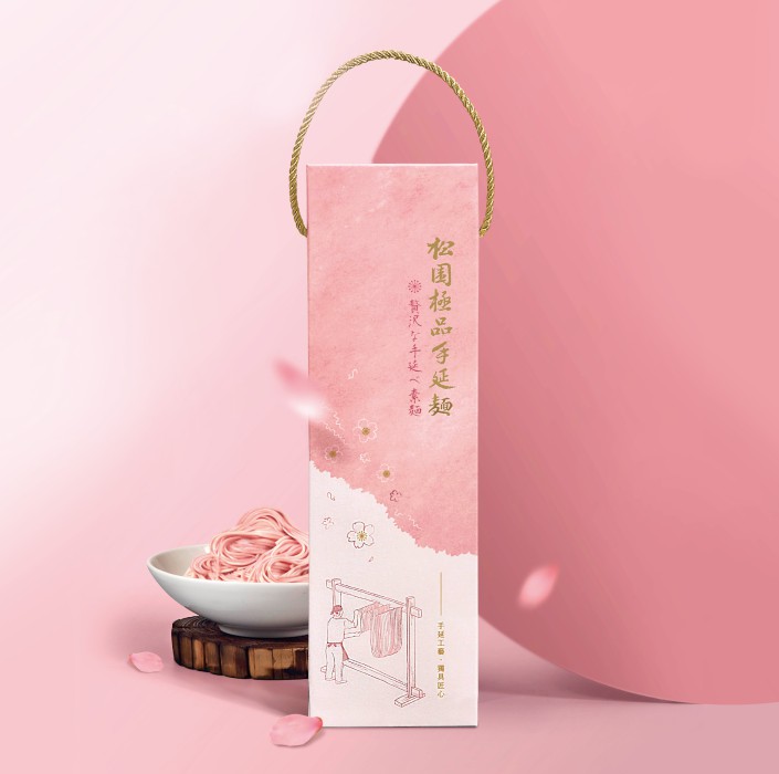 松園極品手延麵-櫻禮盒