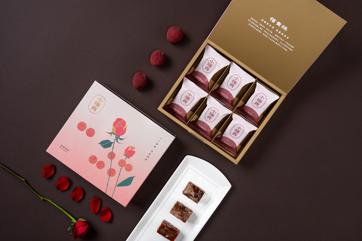 福貴糕 小福貴（玫瑰荔枝）