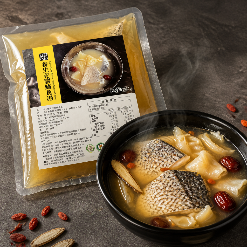 養生花膠鱸魚湯